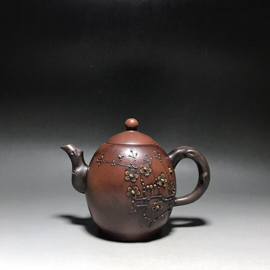 vintage chinese yixing purple clay teapot zisha ceremony teaware collection rare