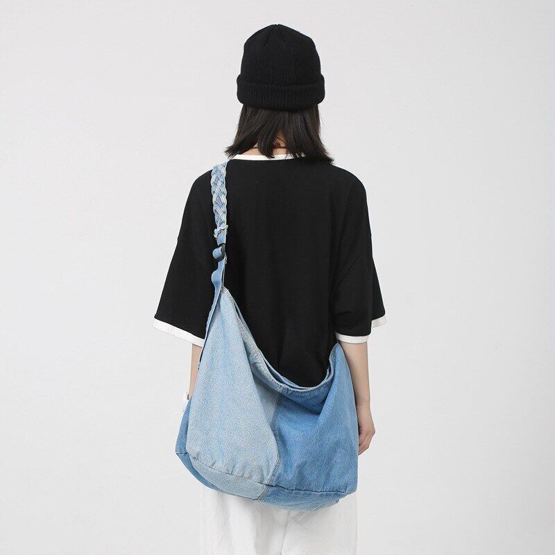 Women Tote Shoulder Bag Jeans Woman Handbags Bags Women Denim Girls Bag