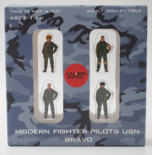 Calibre wings MODERN FIGHTER PILOTS USN bravo 1/72 Finished 4 figures model