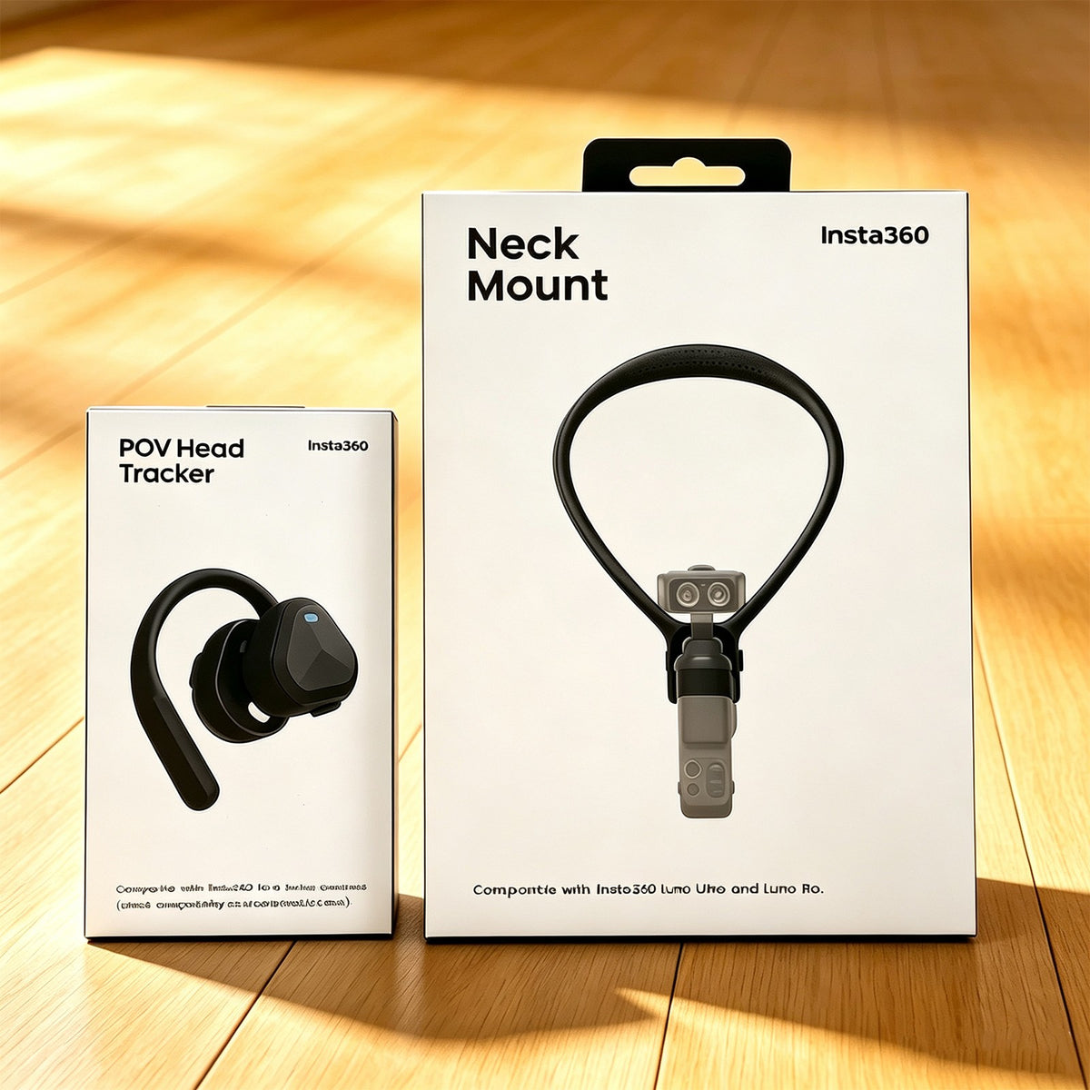 100% Original Insta360 Luna Ultra / Pro POV Head Tracker + Neck Mount （In Stock）