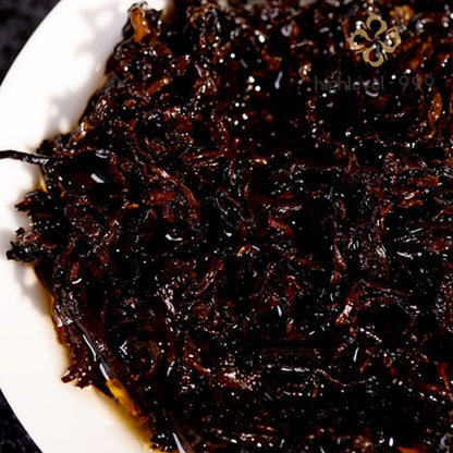 357g Ripe Puer Tea Cake 2013 Aged Imperial Court Menghai Yunnan Old Tree Tea
