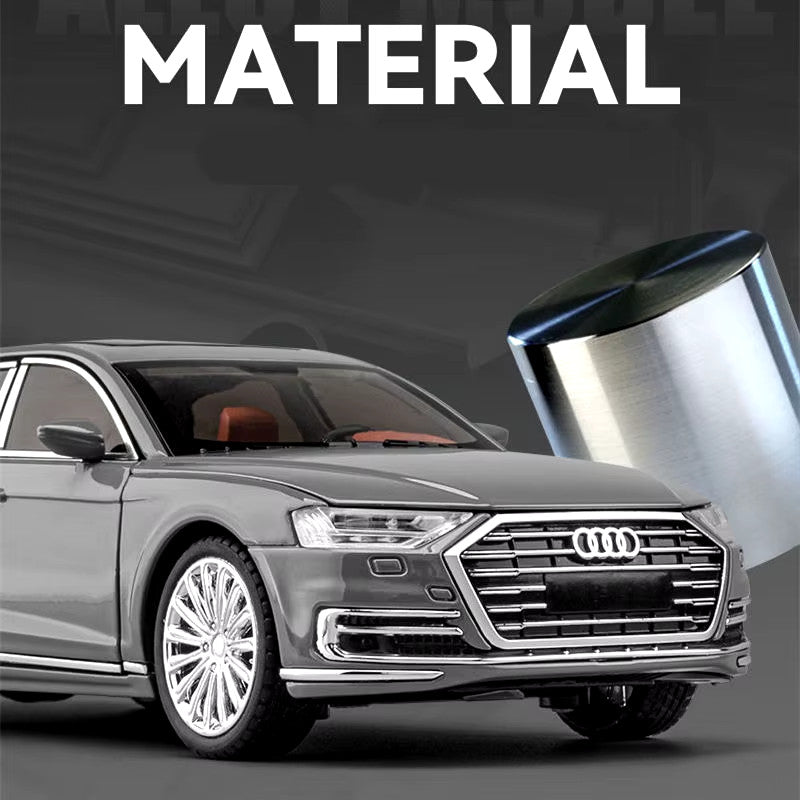 New 1:24 AUDI A8 Alloy Car Model Diecast Metal Toy Vehicles Car Model High Simul