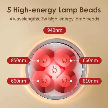 Portable Red Light Therapy Device for Joint Muscle Pain Relief – Near Infrared