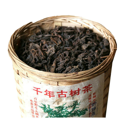 400g*box Jingmai Zhang Xiang Gu Shu Tea 1992 Pu'erh Tea Cooked Pu'erh Loose Tea