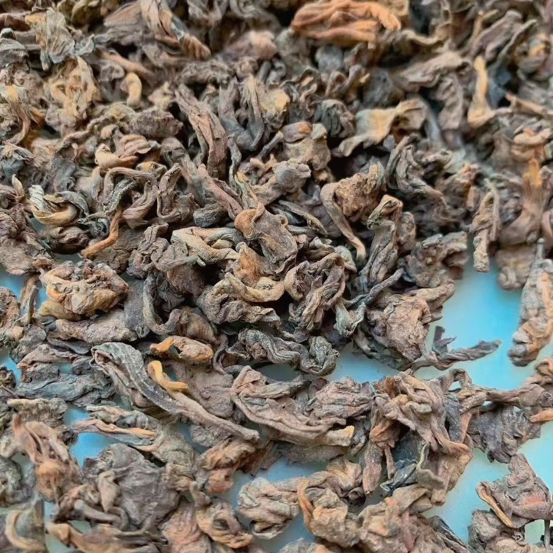1988 Yunnan Aged Pu-erh Tea Loose Leaf Panda Pu'er Ripe Puerh Cooked Tea 300g
