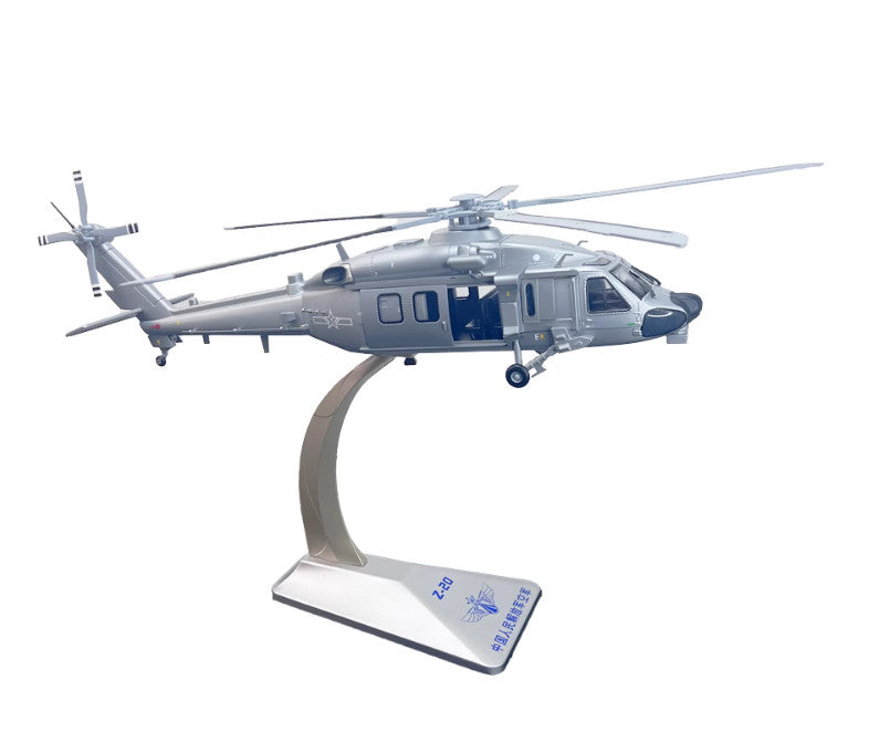 1:28 53CM China Air Force Z-20 Helicopter Airplane Diecast Plane Aircraft Model
