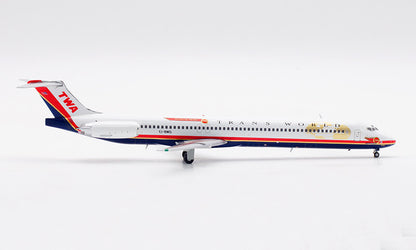 1:200 JC Wings TRANS WORLD MD-83 Passenger Airplane Diecast Aircraft Model