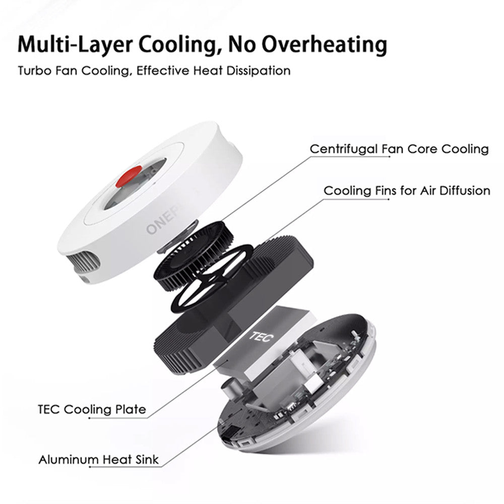 Original OnePlus AIRVOOC 50W Wireless Charger – Magnetic for OPPO Find X8/iPhone