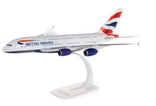 for Herpa BRITISH AIRWAYS for AIRBUS A380 1:250 Aircraft Pre-built Model