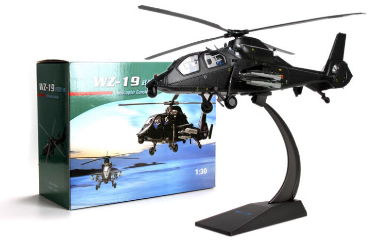 1:30 40CM Terebo China WZ-19 Helicopter Plane Diecast Aircraft Aeroplane Model