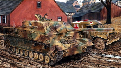 Handcrafted 1/72 German Panzer IV/70(A) tank destroyer finished model