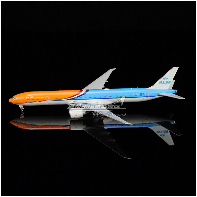 1:400 GeminiJets KLM BOEING 777-300ER Passenger Airplane Diecast Aircraft Model