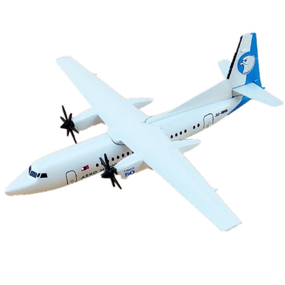 1/400 Scale Aircraft Mongolia Fokker 50 FK-50 Alloy Plane Model Display Gift t