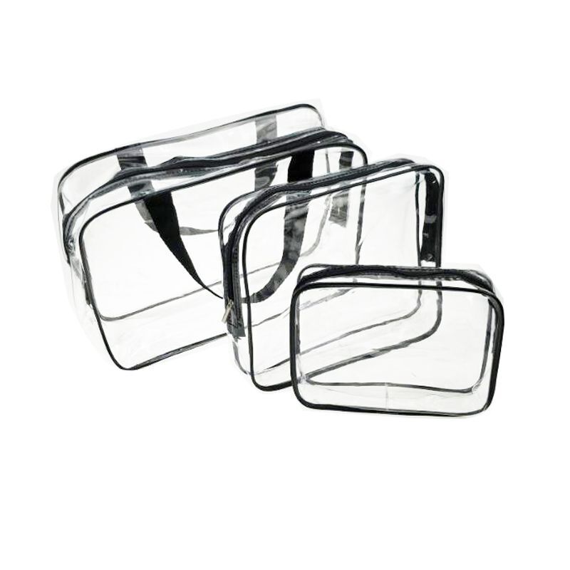 Traveling Transparent Cosmetic Makeup Bag Organizer Toiletry Case Waterproof PVC