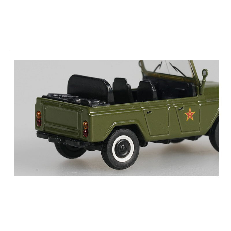 1/64 Beijing 212 Vehicle Model Movable Military Car Vehicle Model Collection b