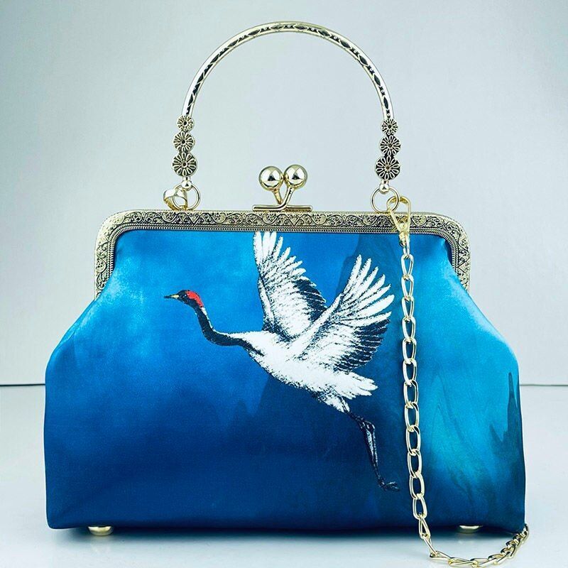 Evening Shell Bags Printing Crossbody Bags Handbags Chain Shoulder Messenger Bag