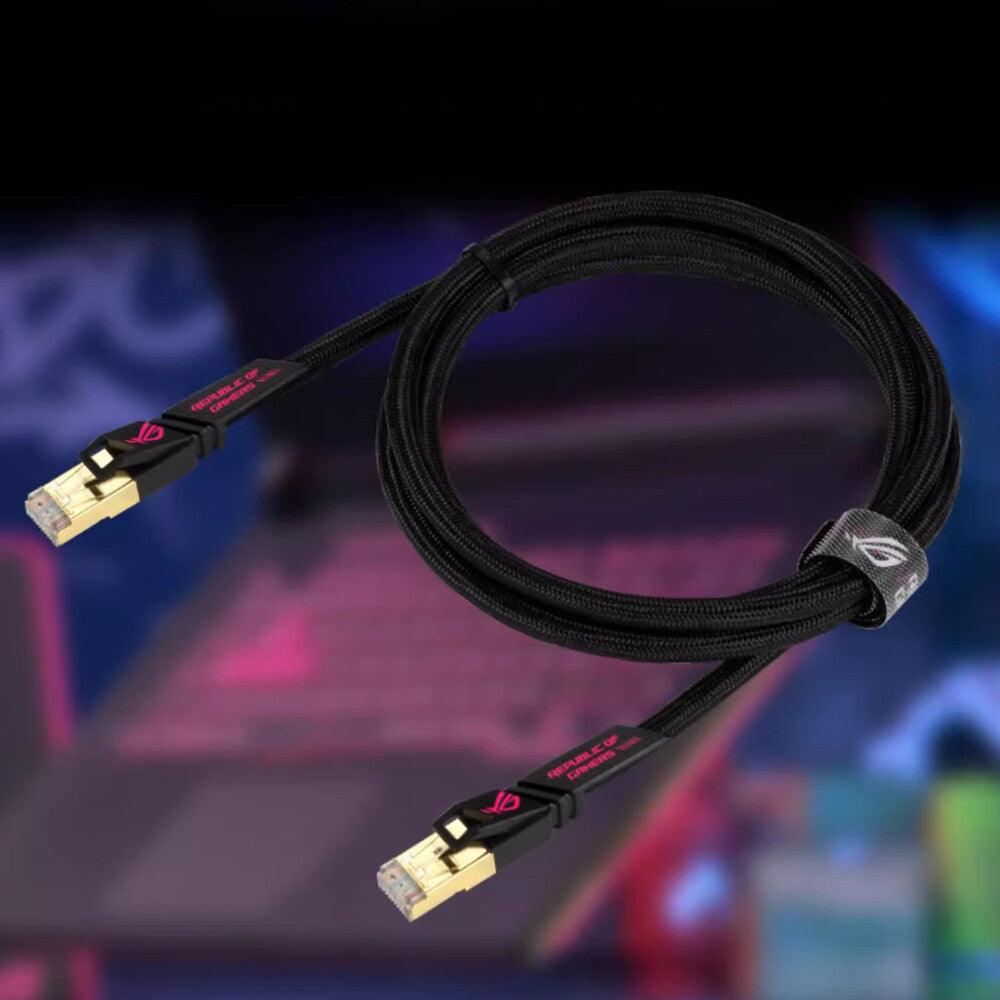 600MHz ASUS ROG Cat7 10GB Transfer Rates Ethernet LAN Network Cable 1.5/3m