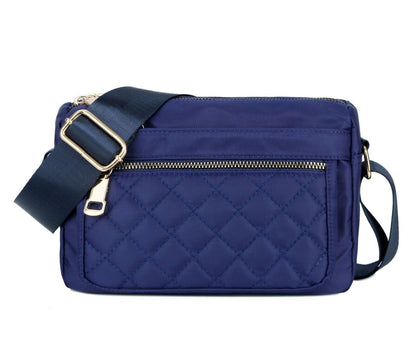 Shoulder Bags Handbags Solid Messenger Bag Small Nylon Purse 22*10*15CM Zipper