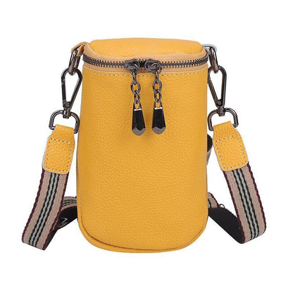 Cow Leather Shoulder Bags Luxury Mobile Phone Bag Handbags Female Messenger Bag