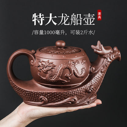 Purple Clay Clay Teapot Chinese Clay Teapot Teapot Teapot Single Pot Tea Set
