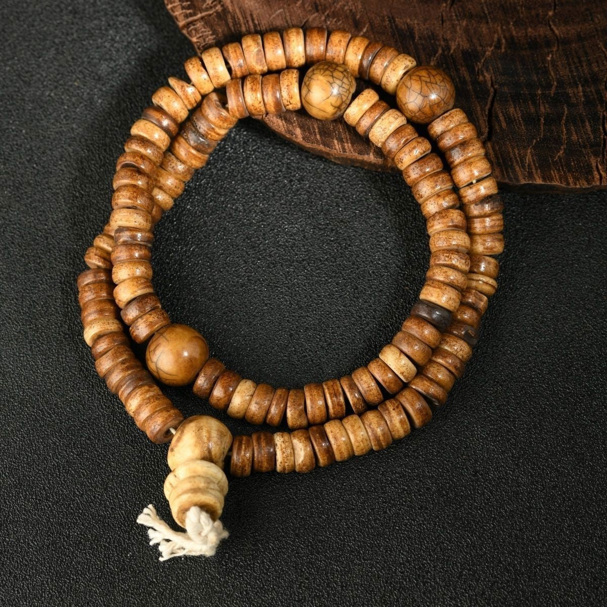 108 Beads Bracelet Tibetan Prayer Beads Handmade Buddhist Jewelry