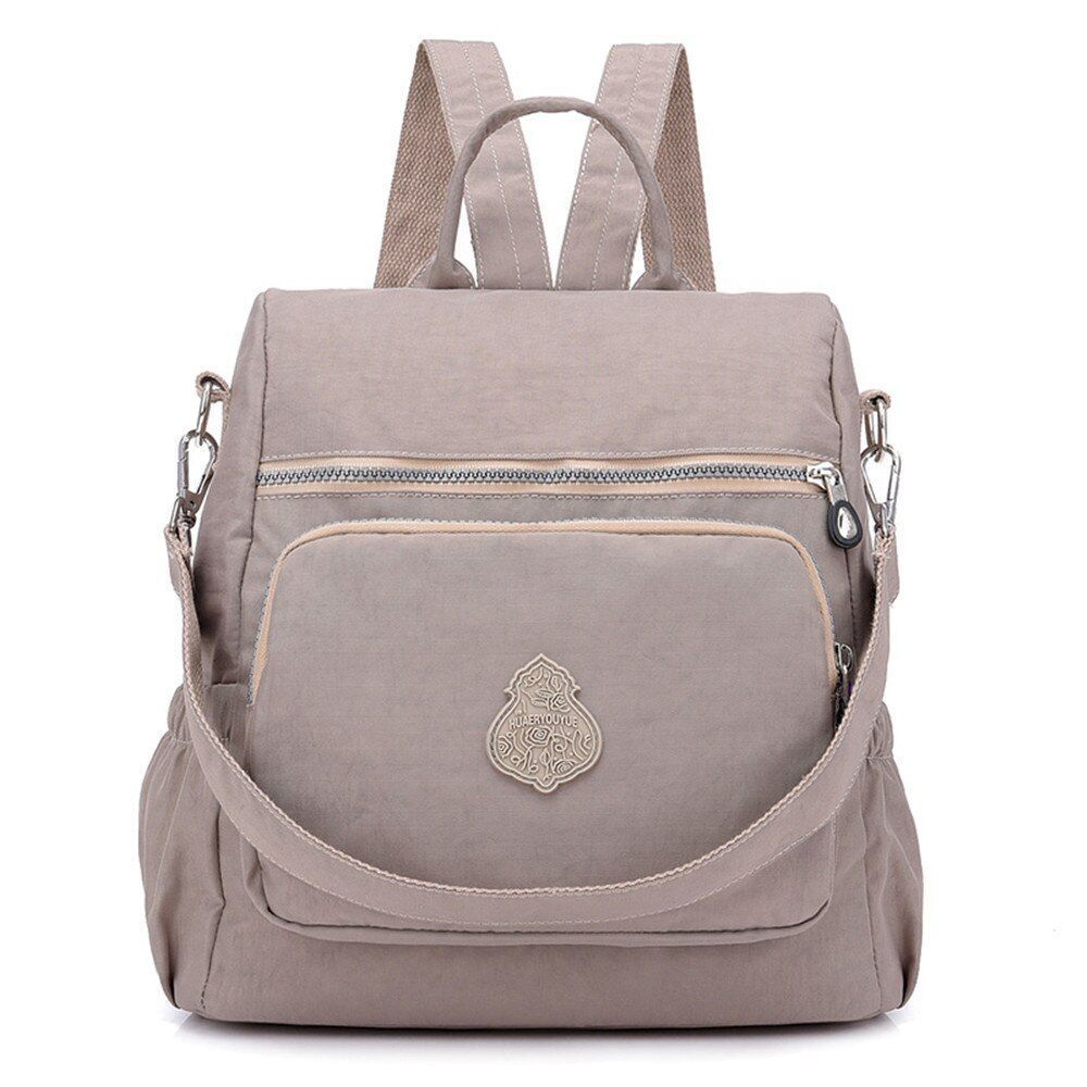 Fashion Women Backpack School Bags Nylon Cloth Waterproof Backpack Large Bookbag