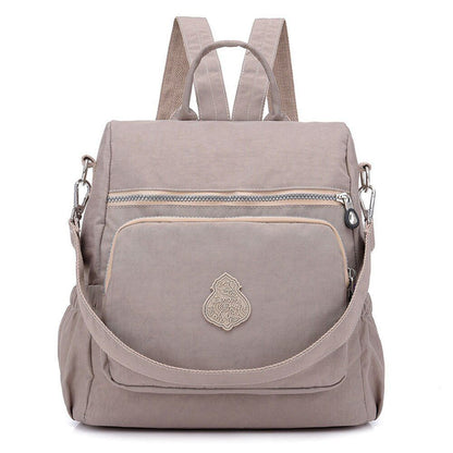 Fashion Women Backpack School Bags Nylon Cloth Waterproof Backpack Large Bookbag