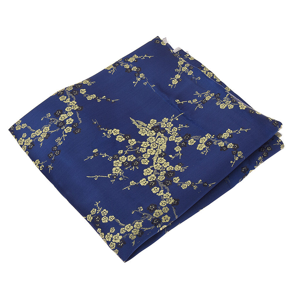 1M Chinese Fabric Vintage Brocade Satin Jacquard Floral Cheongsam Sewing DIY