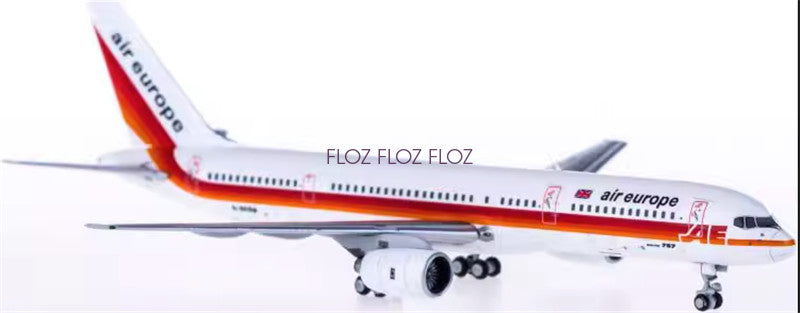 for NG MODEL Air Europe for Boeing 757-200 G-BKRM 1:400 Aircraft Pre-built Model