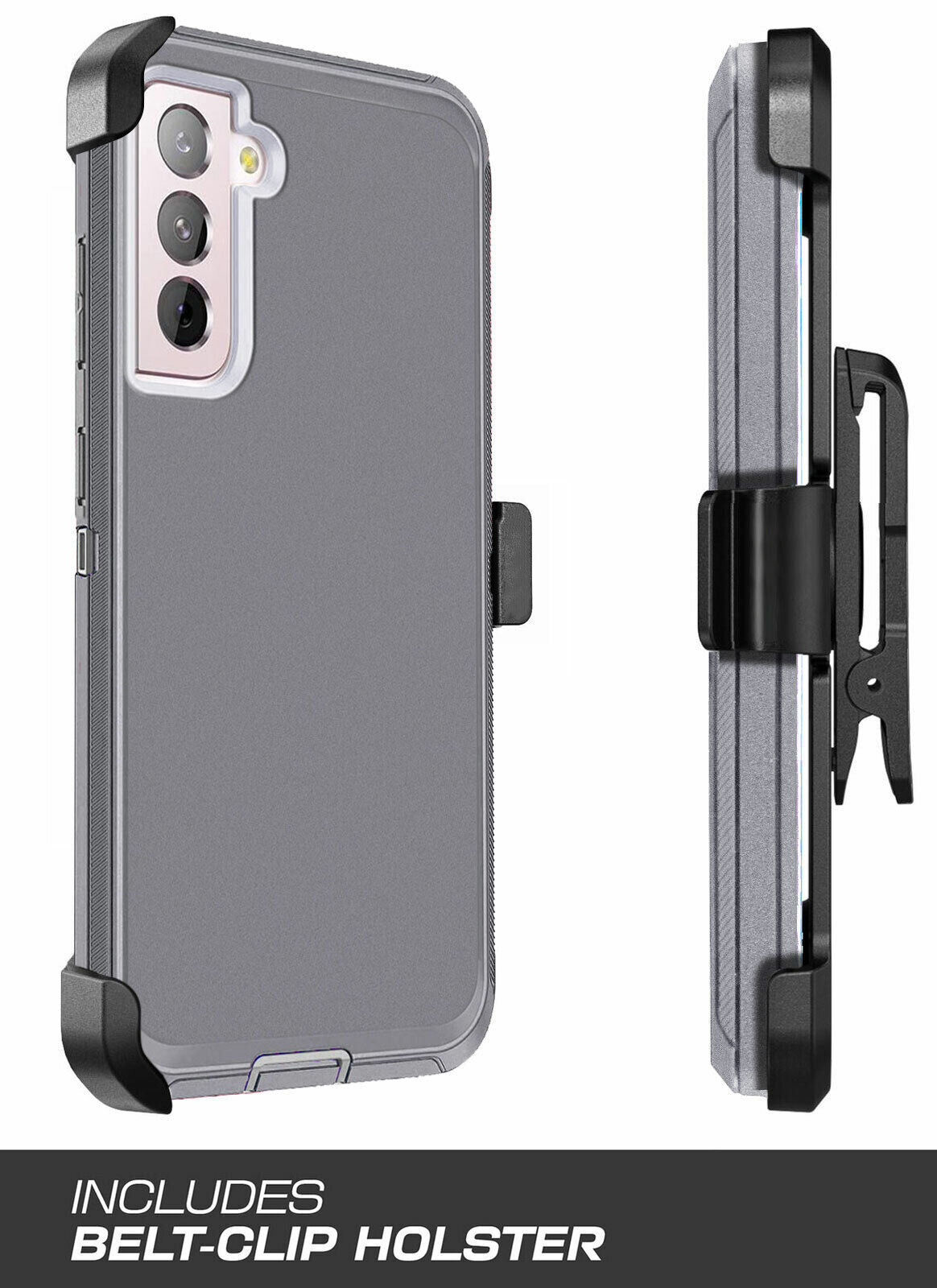For Samsung Galaxy S21 FE 5G Belt Holster Case Hard Shockproof Cover / Accessory
