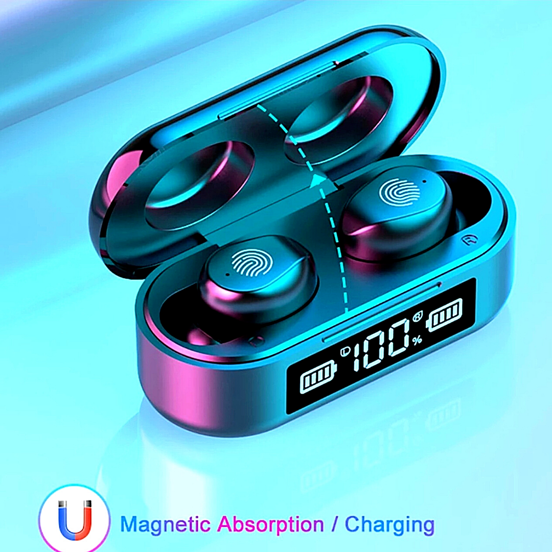 Waterproof Bluetooth 5.0 Earbuds Stereo Sport Wireless Headphones in Ear Headset
