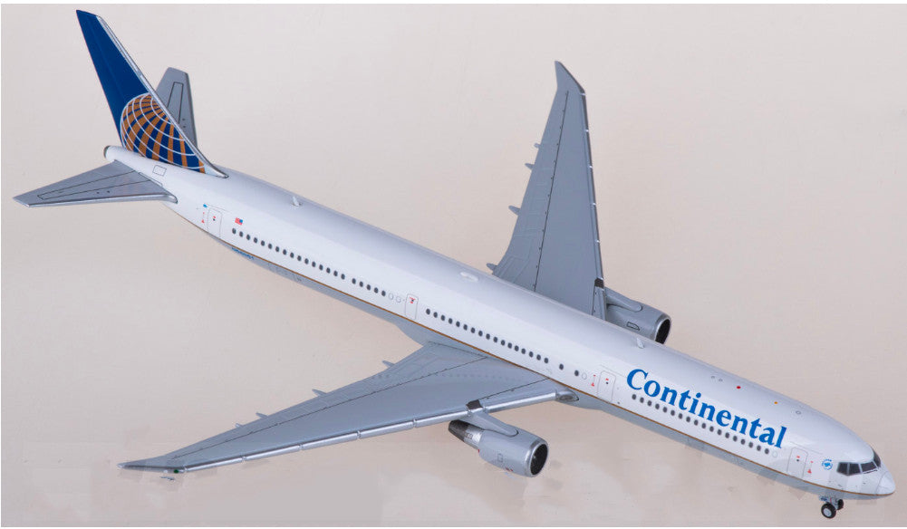 1:400 JC Wings Continental Airlines Boeing 767-400ER Airplane Diecast Model