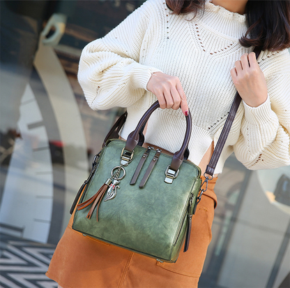 Fashion Women Handbags Shoulder Bag Messenger Crossbody Purse Faux Leather