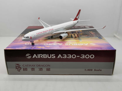 1:400 Phoenix CATHAY DRAGON AIRBUS 330-300 Airplane Diecast Aircraft Plane Model