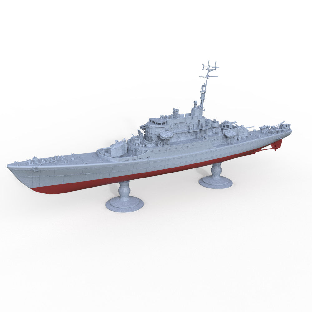 SSMODEL 1/1250 Model Kit Italy Frigates Albatros-Class, Albatros F543 Full Hull