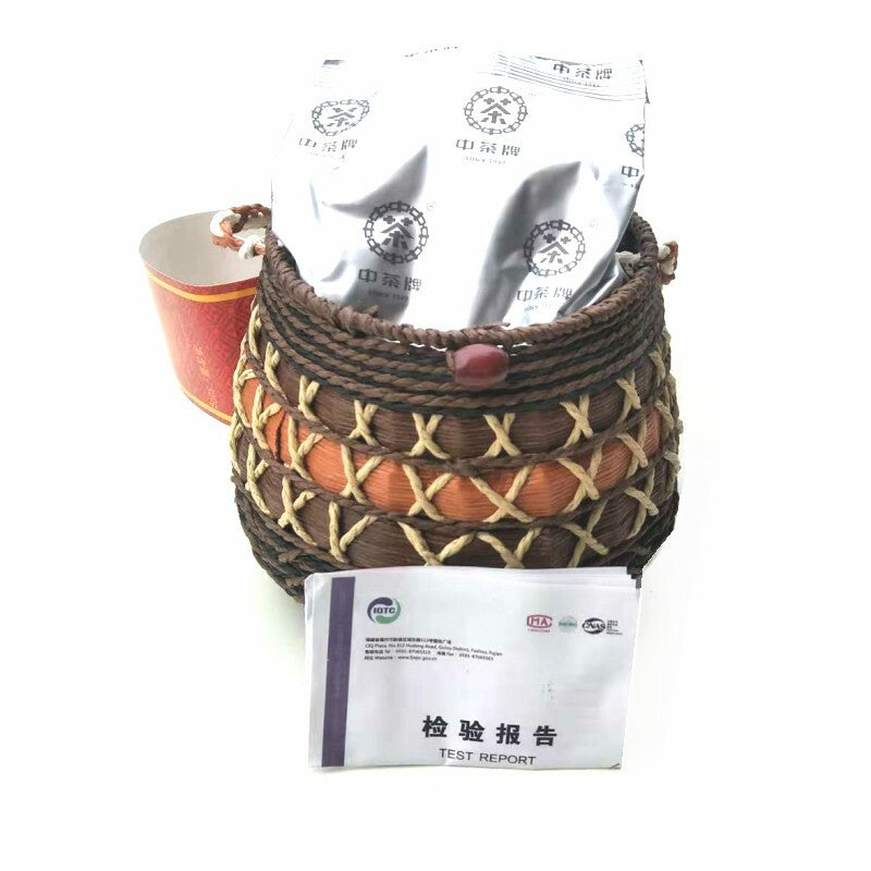 8218 Wuzhou Liu Pao Tea Jiao Cang LiuBao Black Dark Tea Basket 500g Hei Cha