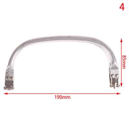 Cloud Doctor Purse Frame Metal Aluminium Tube Frame Bag Handle Clutch Bag Par JL