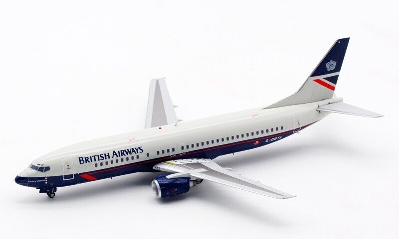 1:200 JC Wings BRITISH AIRWAYS BOEING 737-400 Passenger Airplane Diecast Model