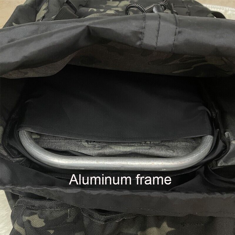 100L Military Tactical Backpack Large Capacity Waterproof Travel Bag Rain Cover