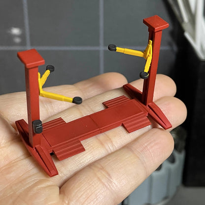 1/64 Scale Car Repair Tools Model Garage Scene Display Props Accessories Models
