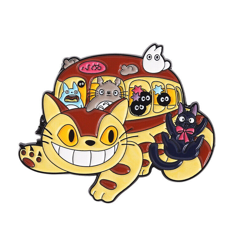 Movies Anime Peripheral Enamel Brooch Lapel Pin Creative Badge Collar Bag Decor