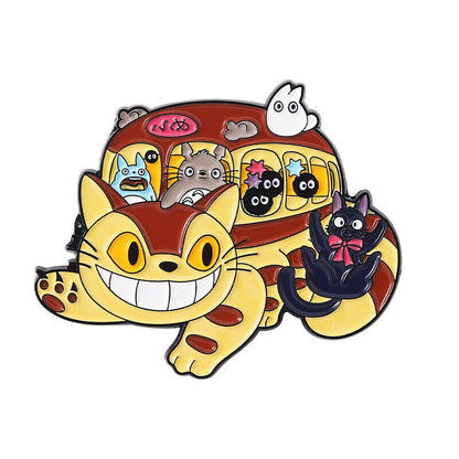 Movies Anime Peripheral Enamel Brooch Lapel Pin Creative Badge Collar Bag Decor