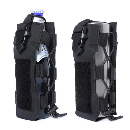 Tactical Radio Pouch Water Bag Walkie Talkie Holder Pocket Quick Release Pouch