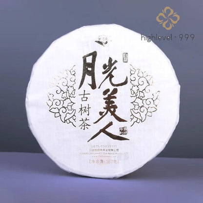357g Yunnan 2019 Moonlight White Ancient Tree Rich Aroma Old White Tea Cake