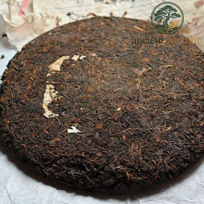 357g Premium 2002 Red Dayi 7572 Ripe Pu-erh Tea Cake Vintage Sweet Aged