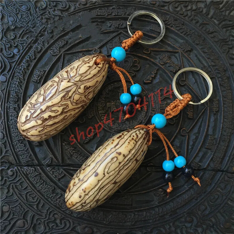 1PC Pure Natural, Thousand Eyes, Bodhi Seed Hanging, Key Links Hanging Parts