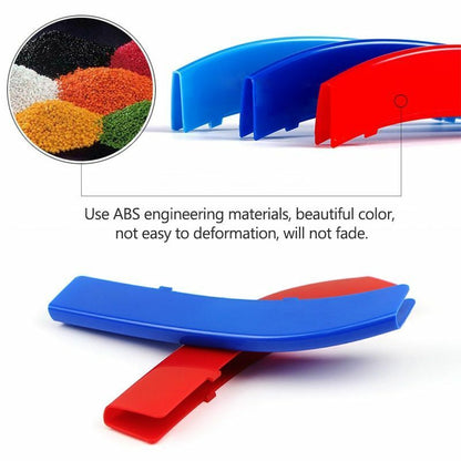 Front Grill Decorative Trim Covers For BMW F10 F30 BMW 3 5 Series M Performance