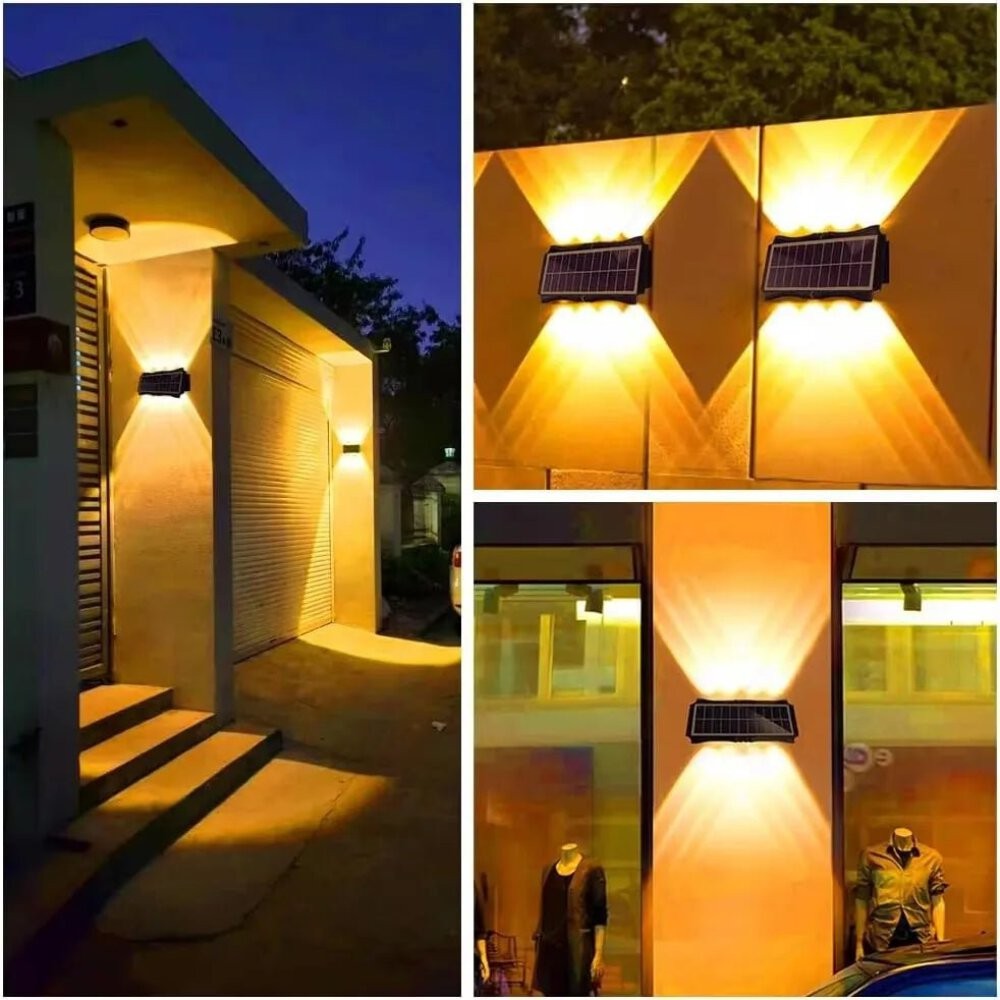 Solar String Lights Outdoor Waterproof – 50m RGB & Warm