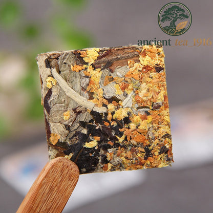 500g Yunnan Ancient Tree White Tea Osmanthus Moonlight White Small Square Pieces