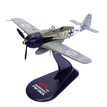 1:72 LEGION FOCKE WULF FW190A Fighter Plane Aircraft Diecast Airplane Model